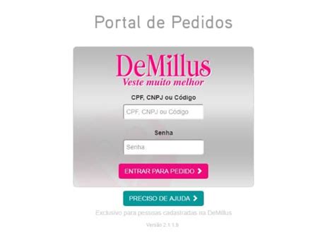 demillus pedido revendedora|DeMillus Pedidos Online 